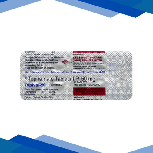 Topival 50mg Tablet 10'S