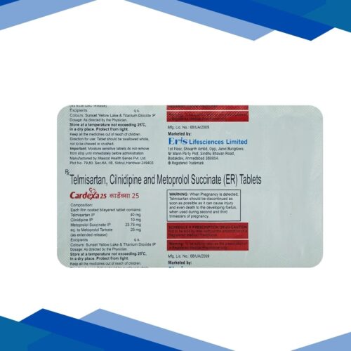 CARDEXA 25 Tablet 10's