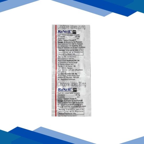 Rancil 20mg Tablet 10'S