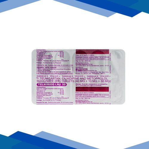 TELMIRIDE LN BETA 50 Tablet 10's