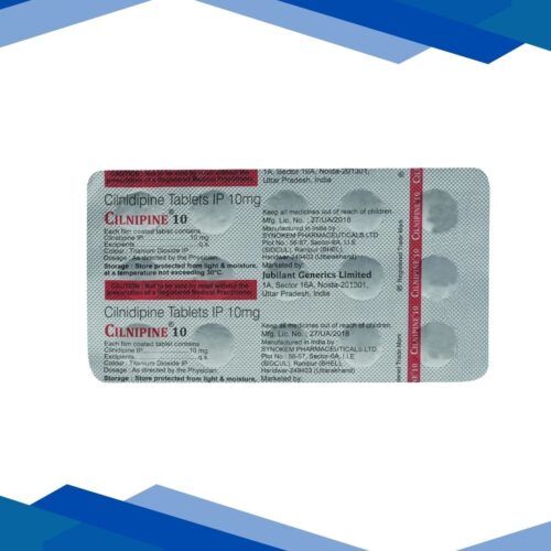 CILNIPINE 10 Tablet 15's