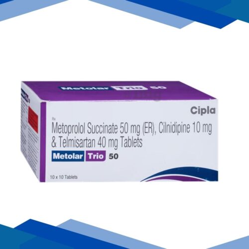 METOLAR TRIO 50 Tablet 10's