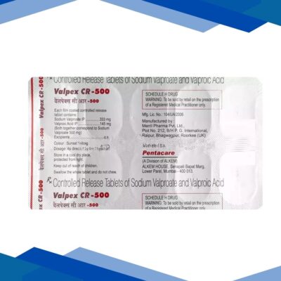 Valpex CR 300mg Tablet 10'S