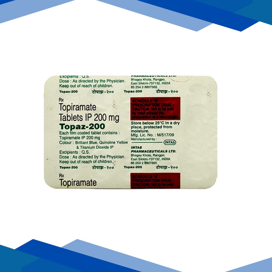 Topaz 200mg Tablet 10'S