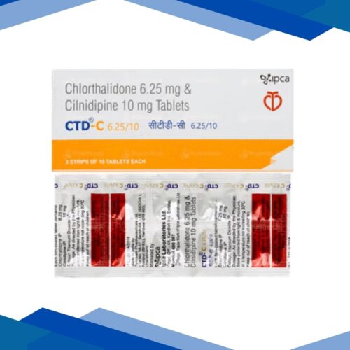 CTD C 12.5/10mg Tablet 10'S