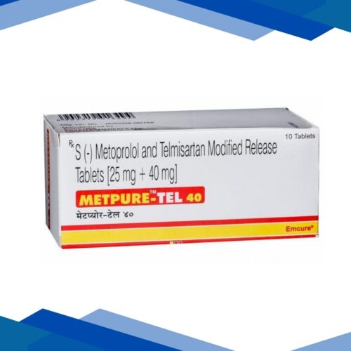 Metpure Tel 40mg Tablet 10'S