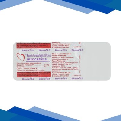 Bisocar 2.5mg Tablet 10'S