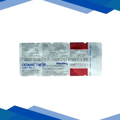 CETANIL TM 50 Tablet 10's