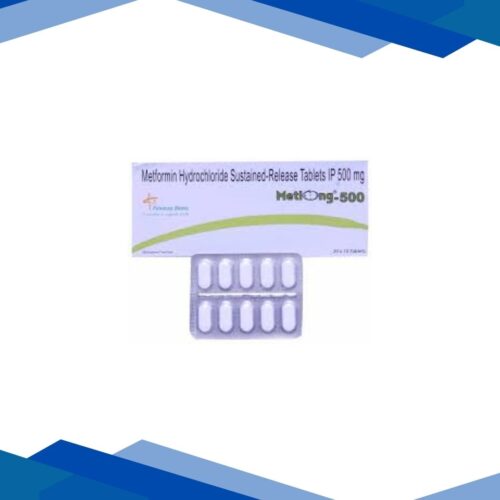 Metlong 500mg Tablet 10'S