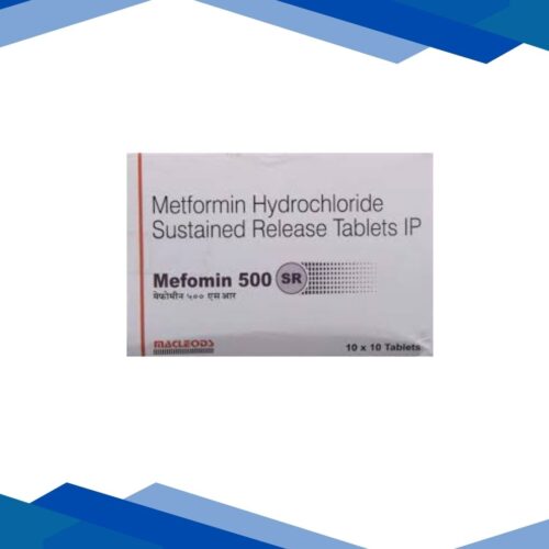 Mefomin SR 500mg Tablet 10'S