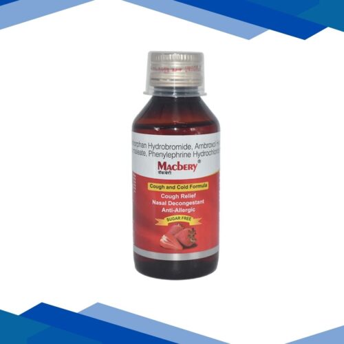 Macbery Sugar Free Syrup 100ml