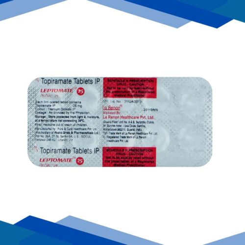 Leptomate 25mg Tablet 10'S