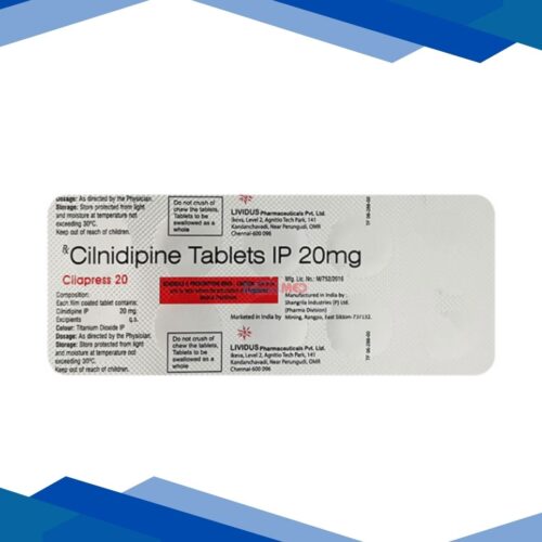 CILAPRESS 20 Tablet 10's