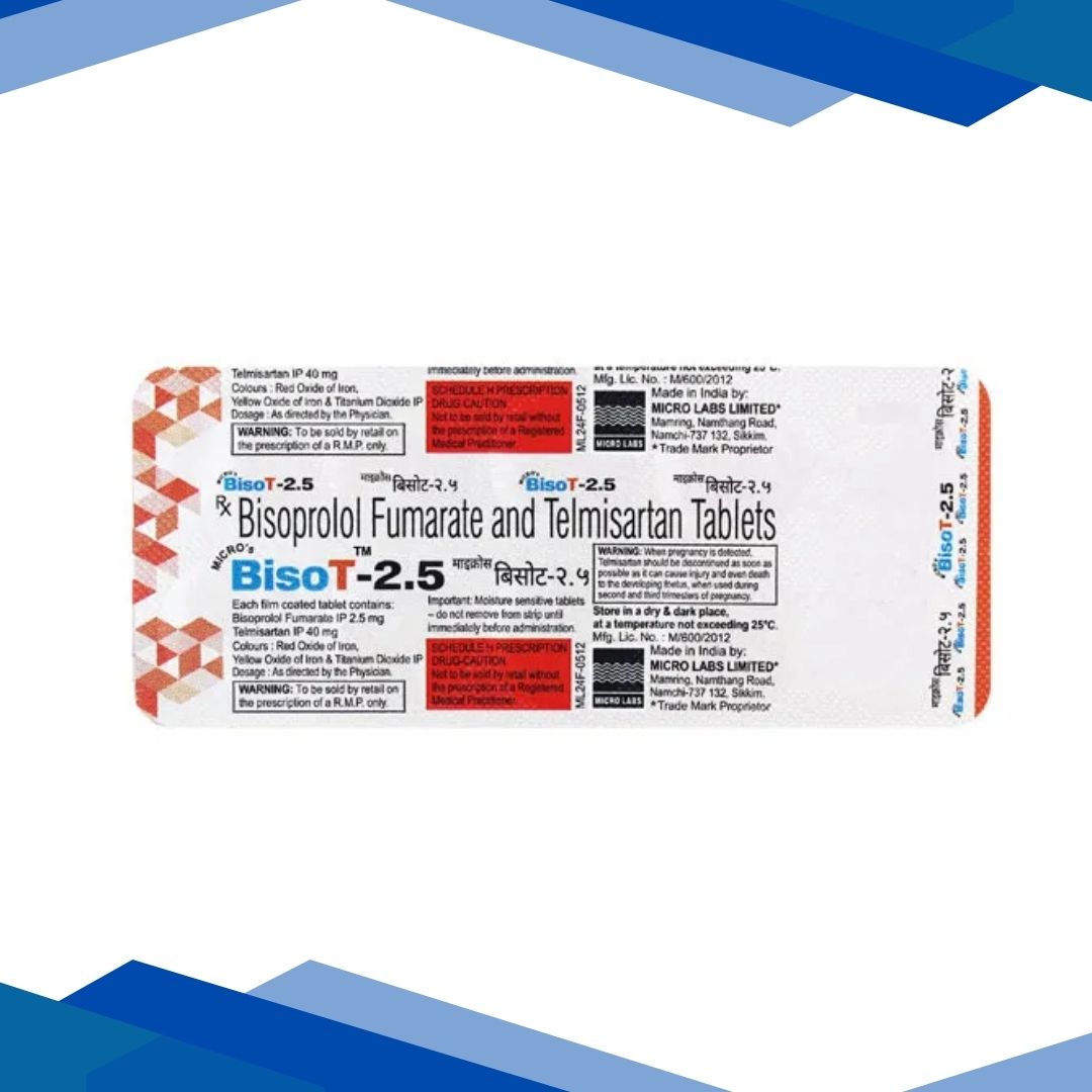 BISOT 2.5 Tablet 10's