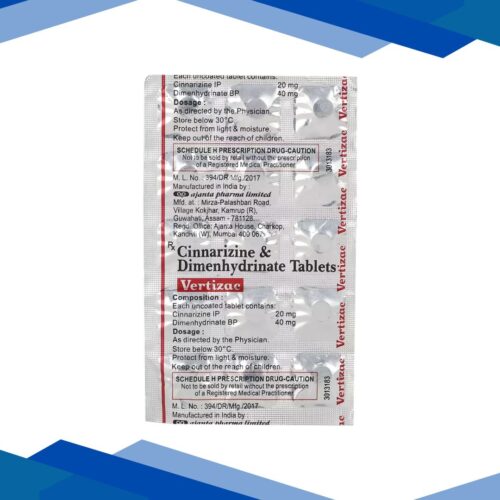 Vertizac Tablet 15'S