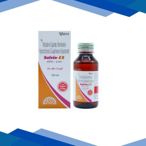 SOLVIN EX PASSION FRUIT FLAVOUR SUGAR FREE Expectorant 100ml