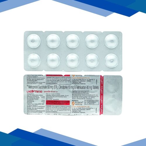 LNDIP TM 10mg/50mg/40mg Table