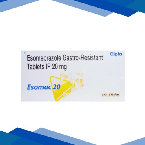 Esomac 20mg Tablet 15'S
