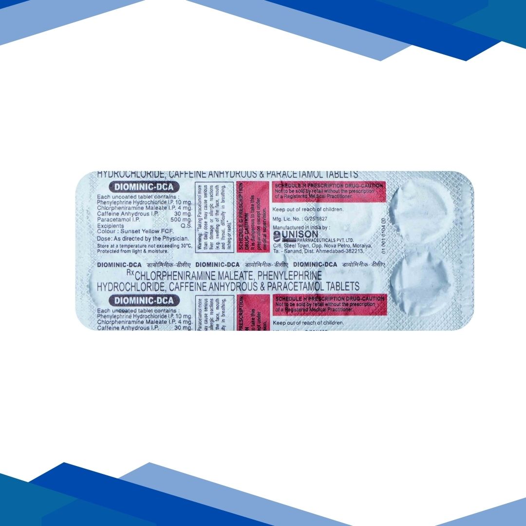 Diominic Dca Tablet 10's