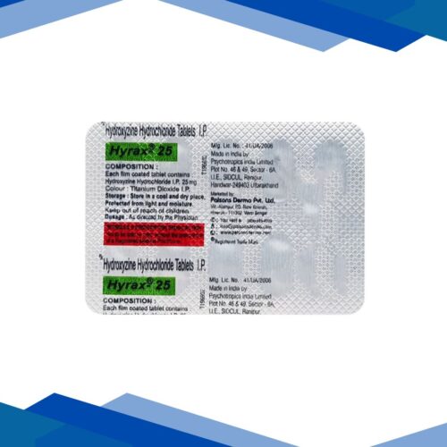 Hyrax 25mg Tablet 10'S