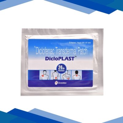 Dicloplast 100mg Patch 3'S