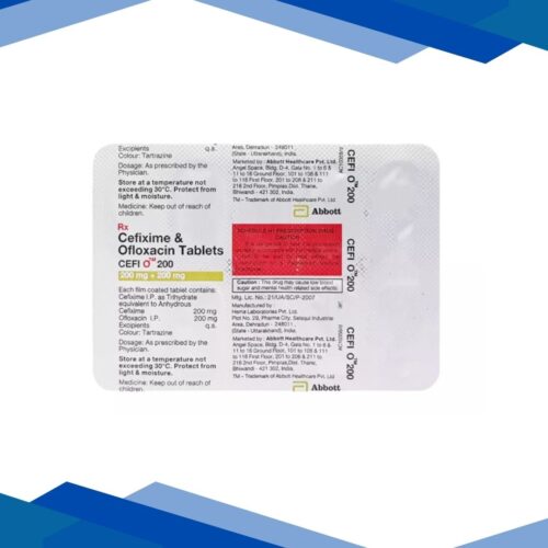 Cefi O 200mg Tablet 10'S