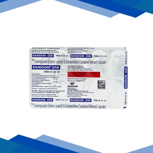 Ranidom D SR 30/40mg Capsule 10'S