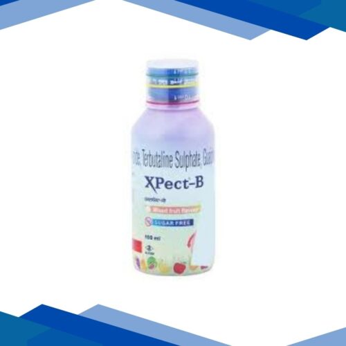 Xpect B Sugar Free Mixed Fruit Flavour Expectorant 100ml