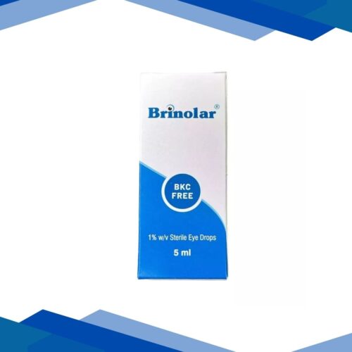 BRINOLAR BKC FREE 1% Eye Drops 5ml