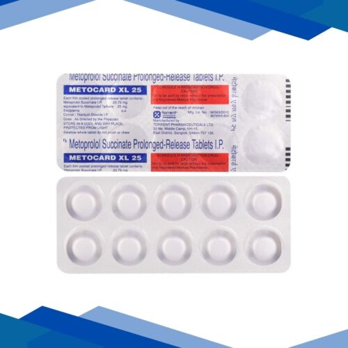 Metocard XL 25mg Tablet 10'S