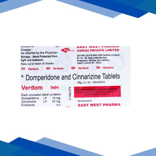 Verdom 15/20mg Tablet 10'S
