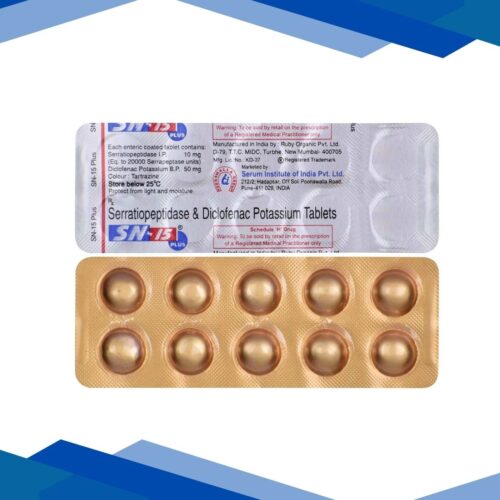 SN 15 Plus Tablet 10'S