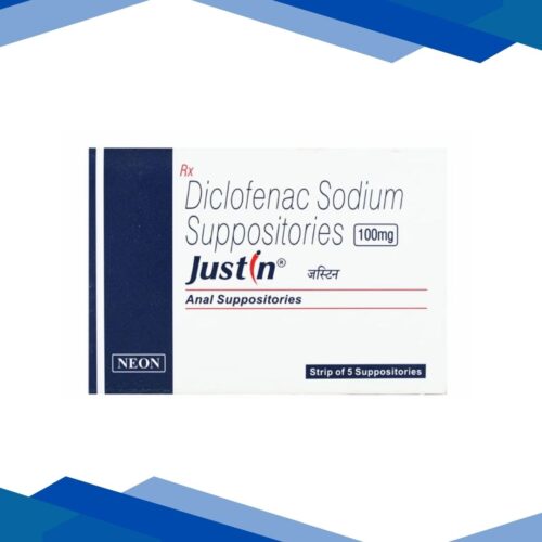 Justin 100mg Suppository 5'S