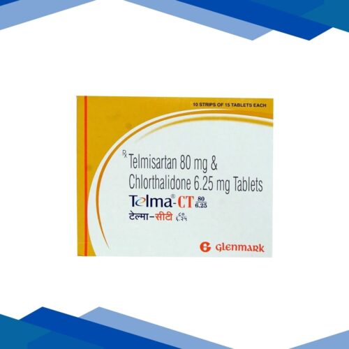 Telma CT 80/6.25mg Tablet 15'S