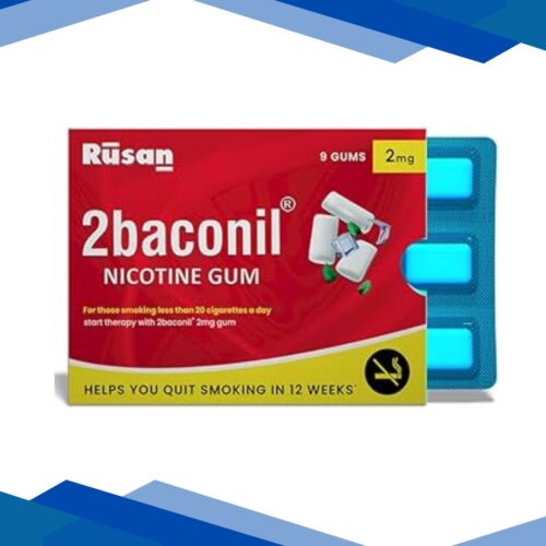 2baconil Icy Mint 2 mg Sugar Free Chew Gum 9's
