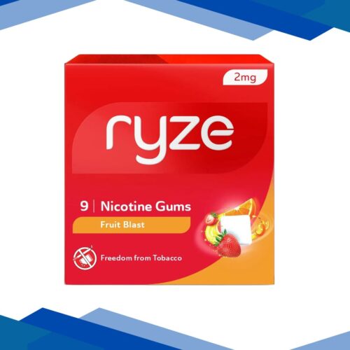 Ryze 2 mg Nicotine Gums - Fruit Blast 9's