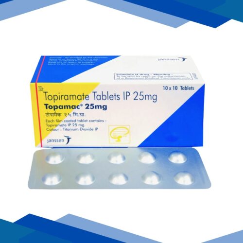 Topamac 25mg Tablet 10'S