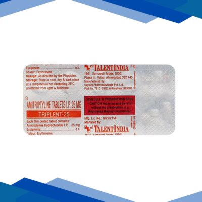 Triplent 25mg Tablet 10’S