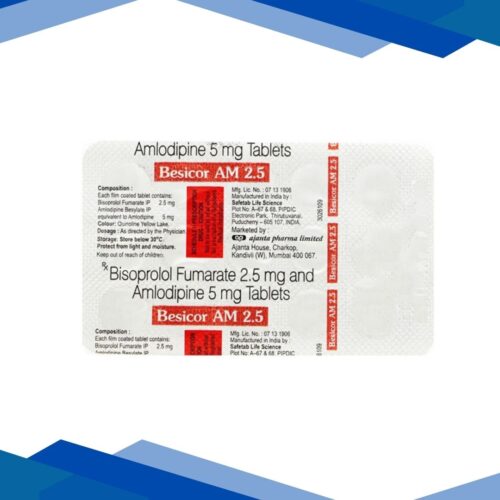 BESICOR AM 2.5 Tablet 15's