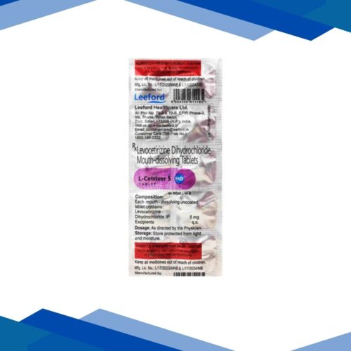 L CETRIVER MD 5 Tablet 10's