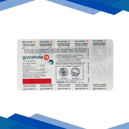 GLYCOHALE FB Rotacap 10's