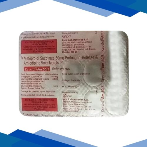 REVELOL AM 50/5 Tablet 15's