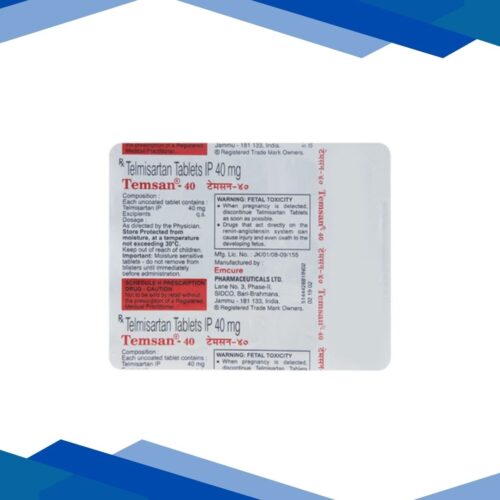 Temsan 40mg Tablet 15'S