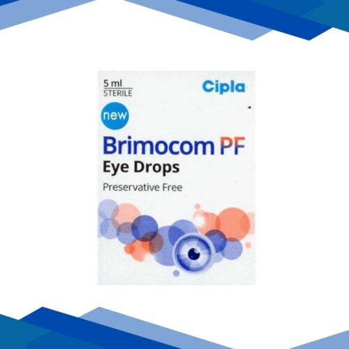 BRIMOCOM PF NEW PRESERVATIVE FREE Eye Drops 5ml
