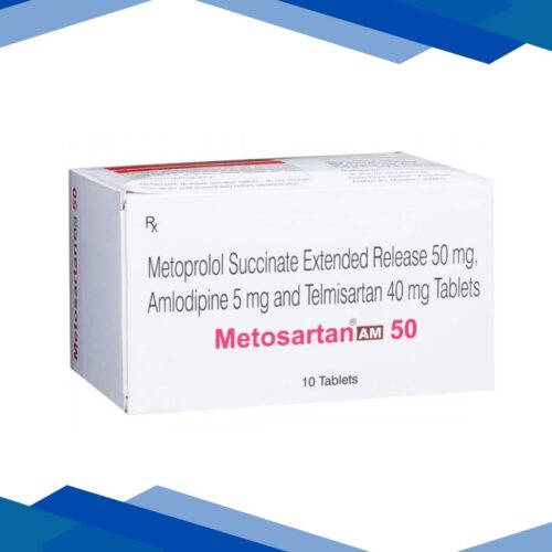 METOSARTAN AM 50 Tablet 10's