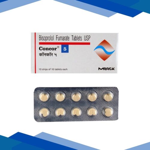 Concor 5mg Tablet 10'S