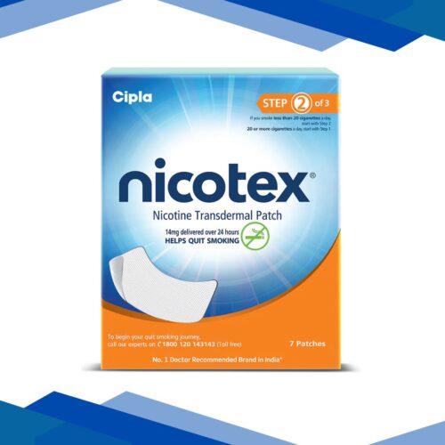 Nicotex Nicotine Transdermal 14 mg Patch 7's