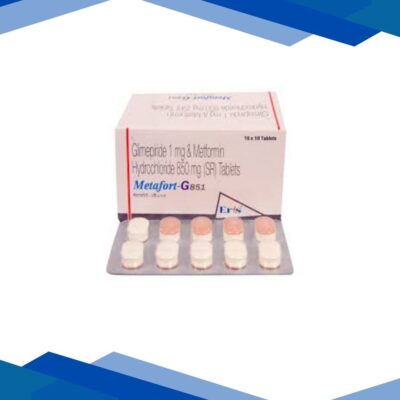 Metafort G 851mg Tablet 10'S