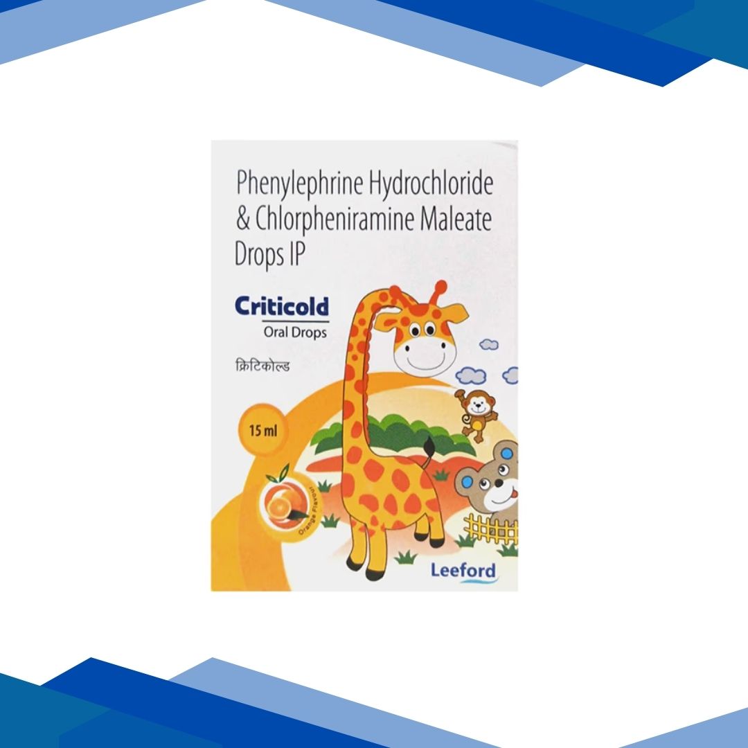 CRITICOLD Orange Flavour Drops 15ml