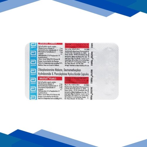 Deletus Pearls Capsule 10'S